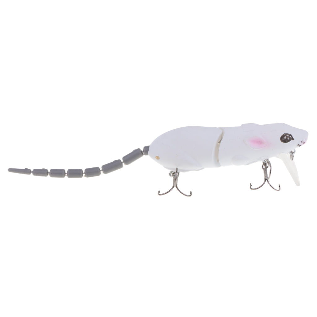 3pcs Soft Hollow Body Mice Rat Topwater Fishing Lures Bass Baits Crankbait