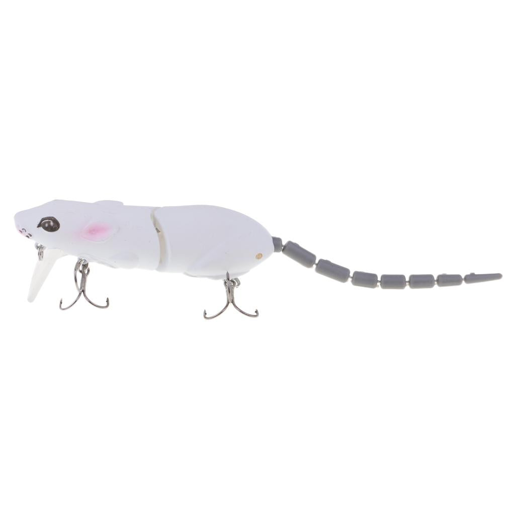 3pcs Hollow Body Mice Rat Lures Topwater Fishing Lures Bass Baits Crankbait