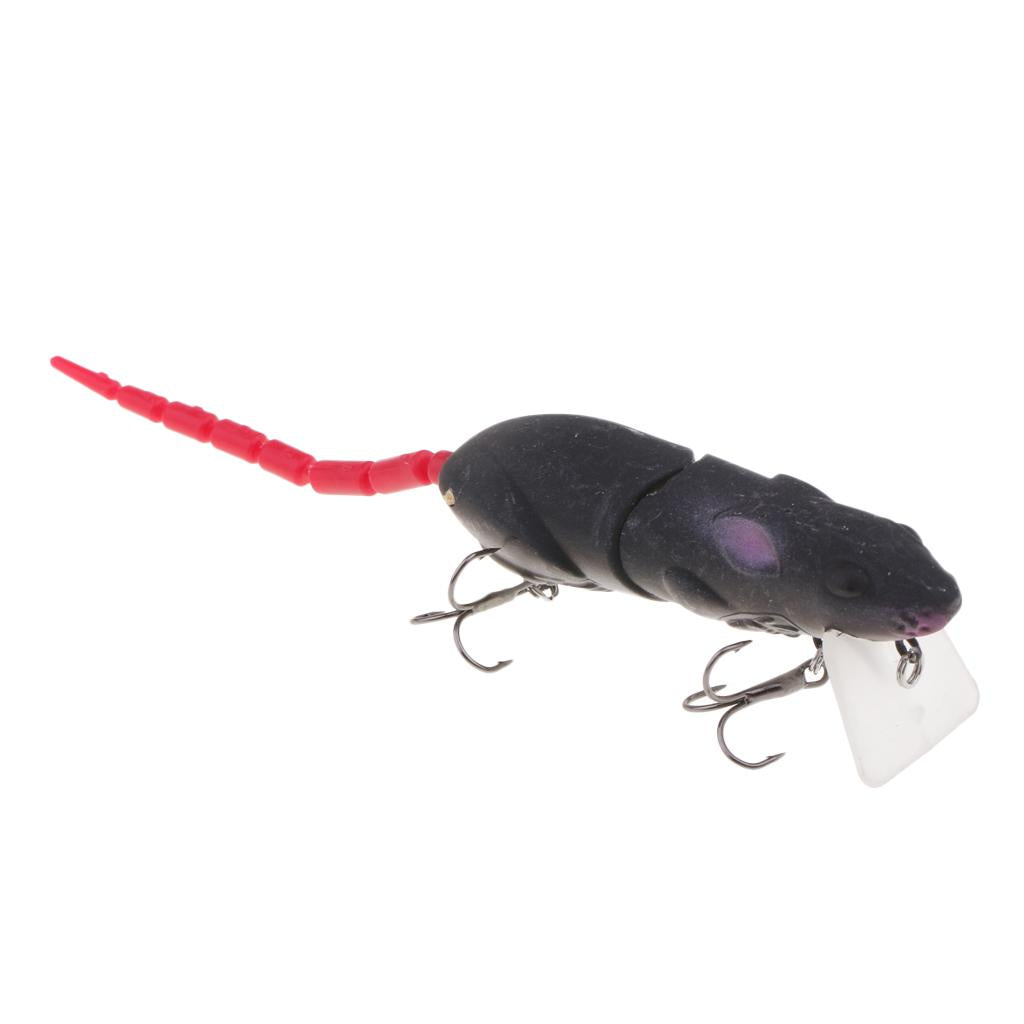 3pcs Hollow Body Mice Rat Lures Topwater Fishing Lures Bass Baits Crankbait