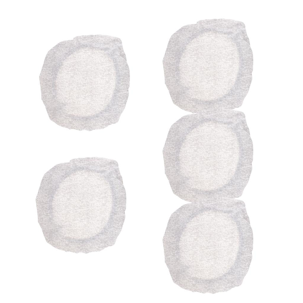 5pcs Universal Spandex Stretch Office Swivel Chair Seat Slipcover Grey