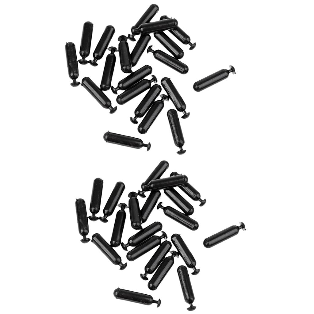 40pcs Fishing Lure Rattles Insert Tube Rattle Shake Attract Fly Sound Bar
