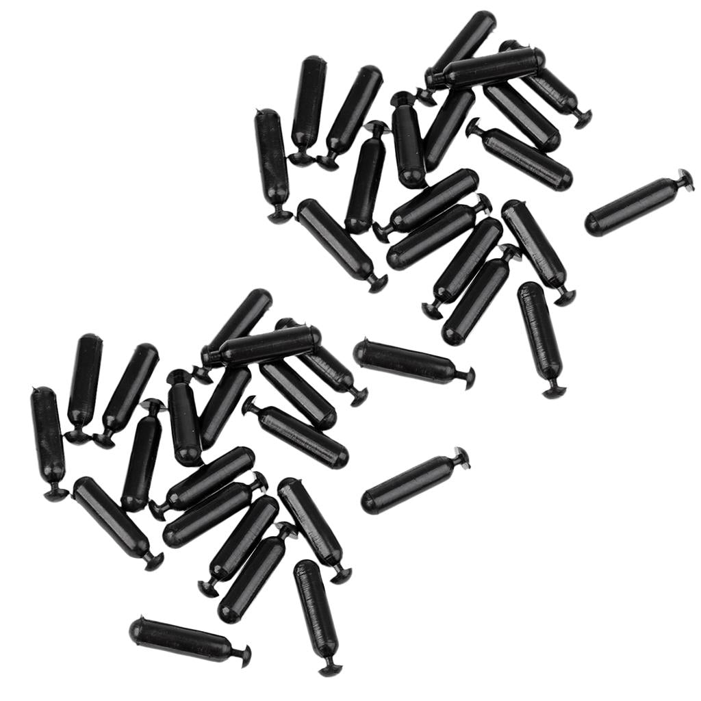 40pcs Fishing Lure Rattles Insert Tube Rattle Shake Attract Fly Sound Bar