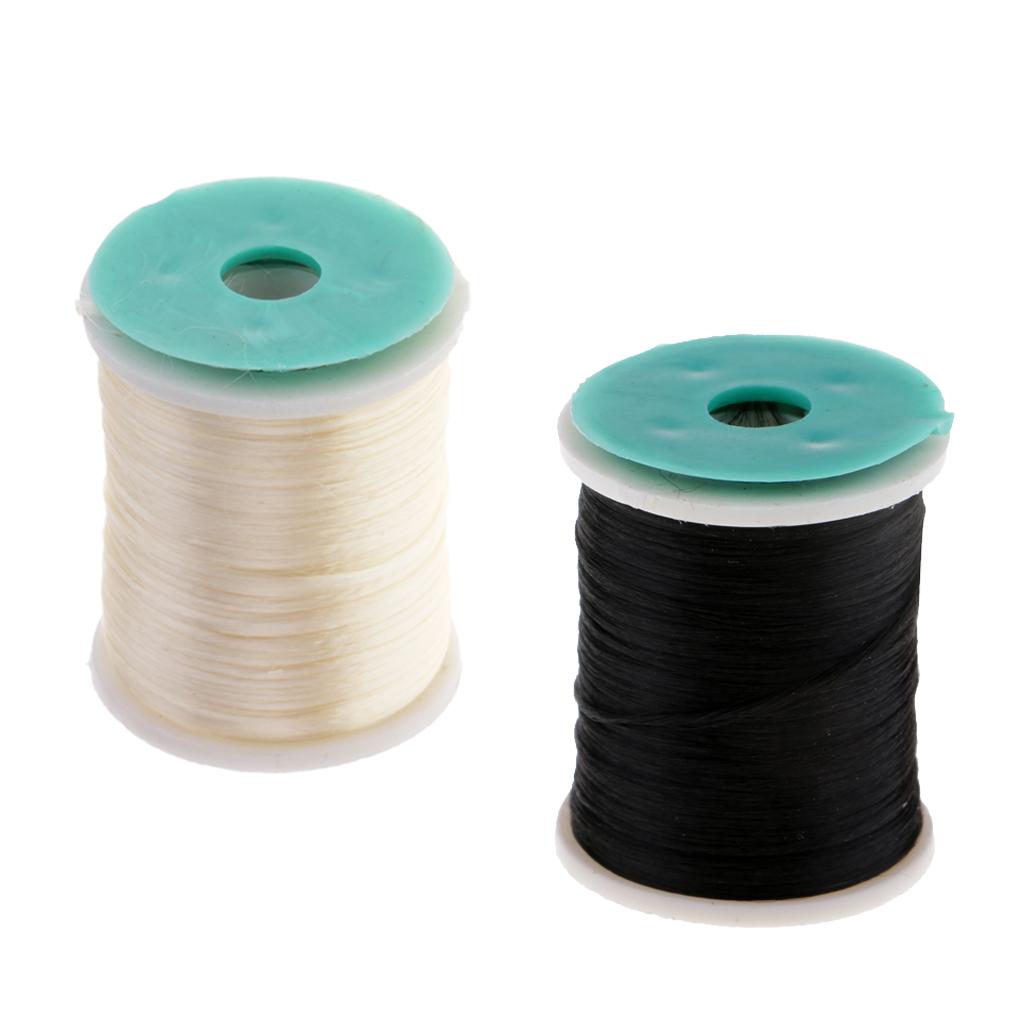 2pcs High Strength 210 Denier Fly Tying Threads Fly Tying Materials 250m