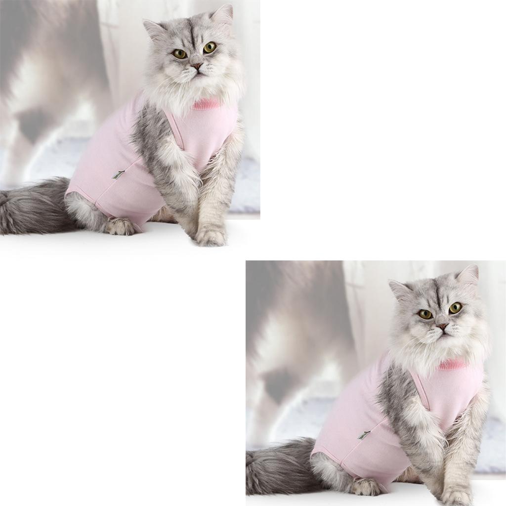 2Pcs After Shaving Daily Wear Recovery Suit for Cat Dog L and M