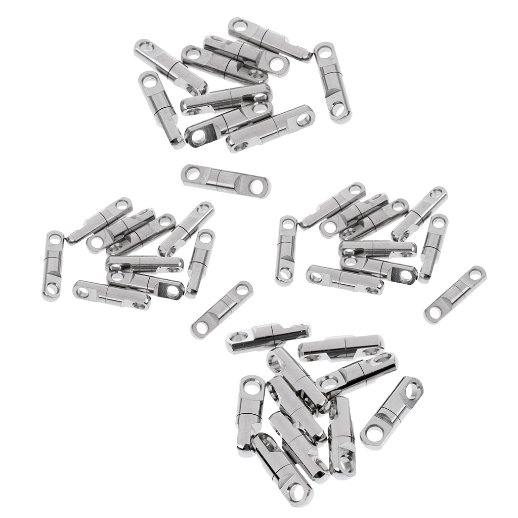 40pcs Heavy Duty Swivel Ball Bearing Swivels Big Game Fishing Tackle 4 Size