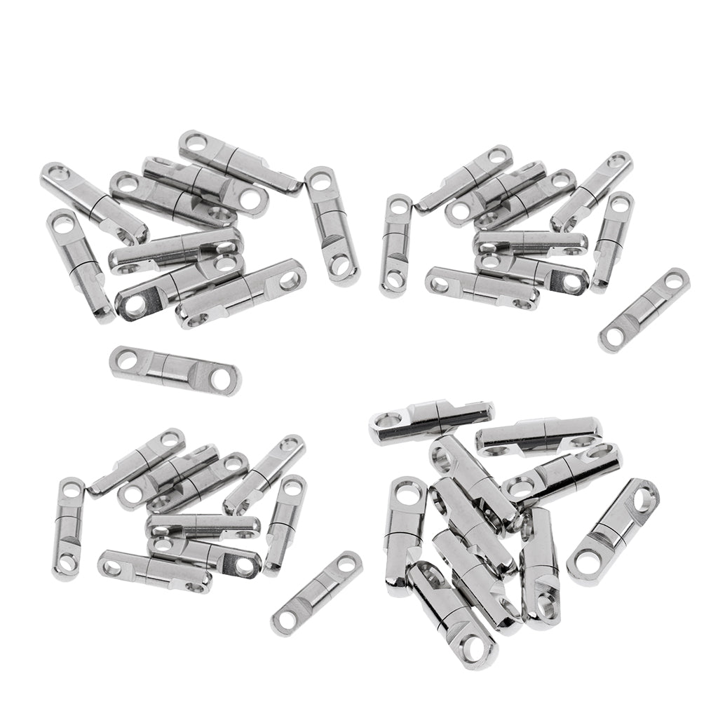 40pcs Heavy Duty Swivel Ball Bearing Swivels Big Game Fishing Tackle 4 Size