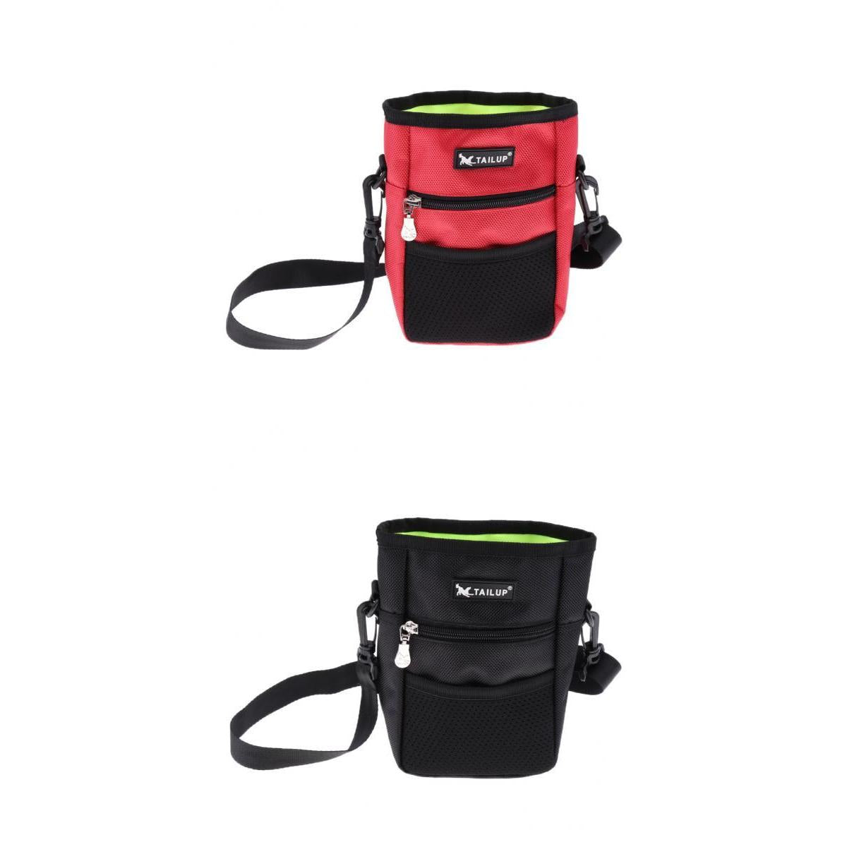 2Pcs Pet Treat Bag Dog Obedience Training Waist Pouch Food Snack Bag
