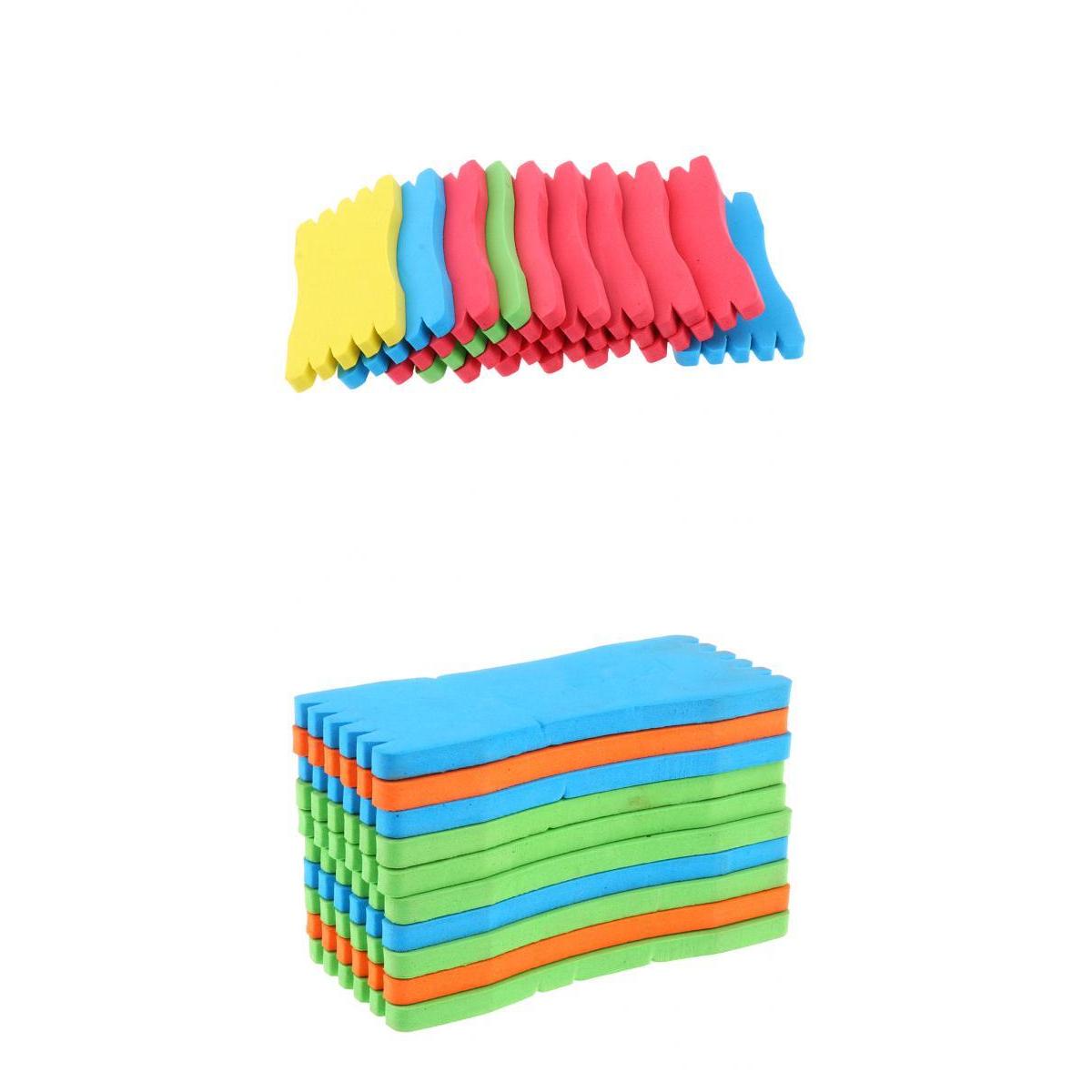 20pcs Foam Fishing Line Board Fishing Winding Board Wrapped Wire Spool Board