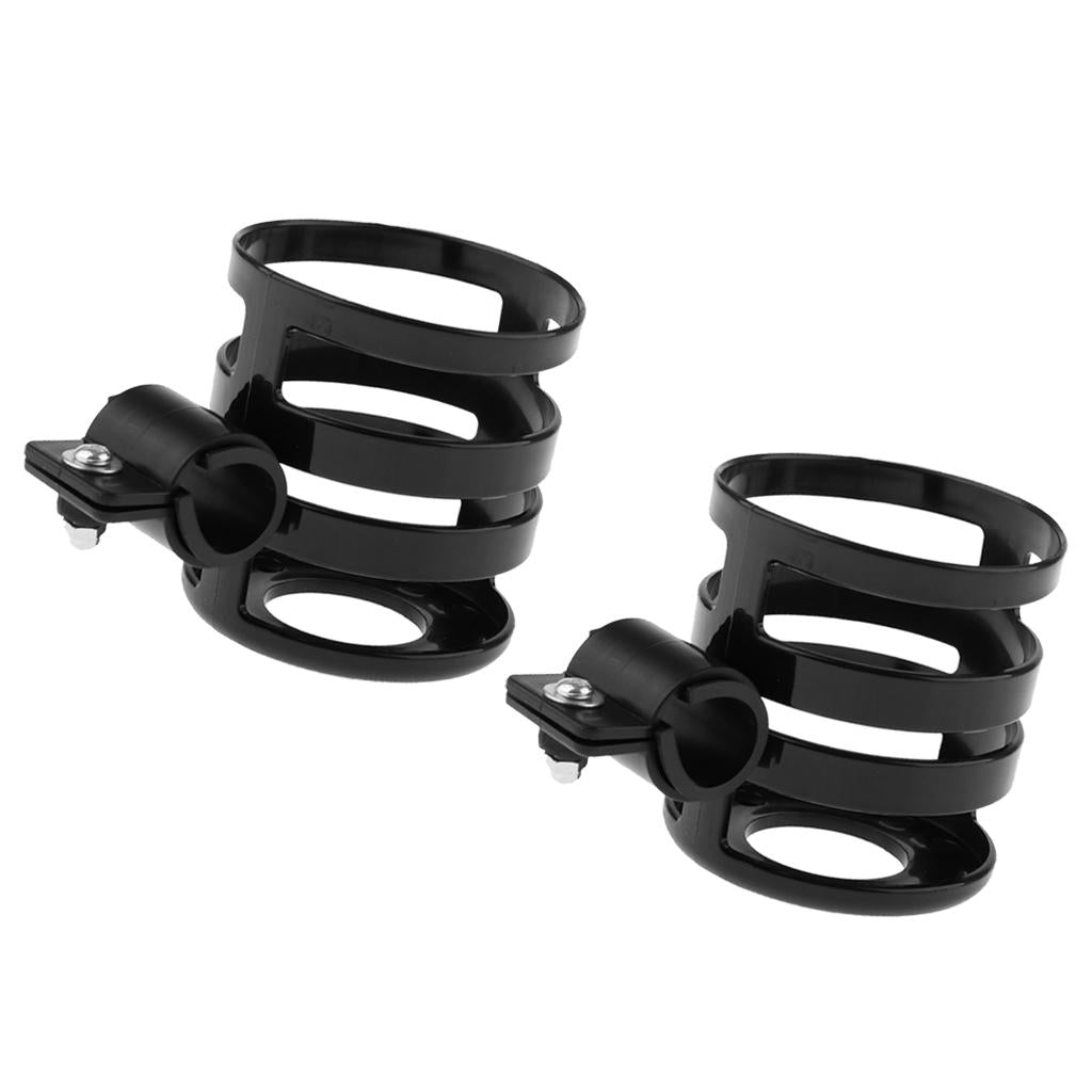 2pcs Kids Bicycle Cup Holder Bike Handlebar Mug Drink Bottle Rack Bracket