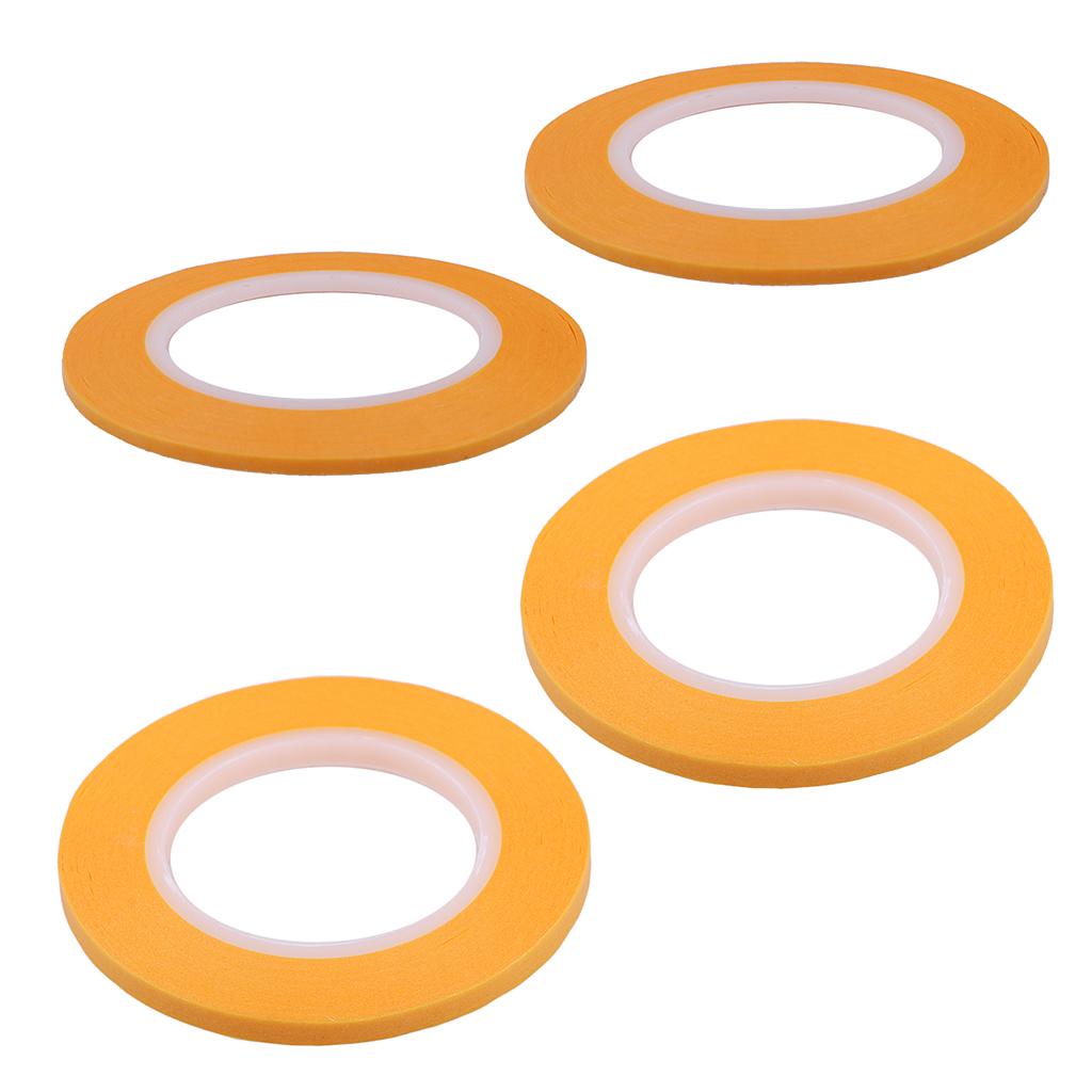 4 Roll Painting Model Masking Tape DIY Spraying Painting Model Craft Tools