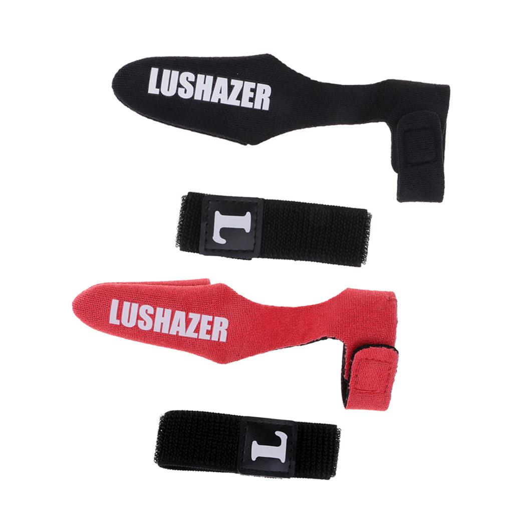 2pcs Fishing Rod Tip Cover Rod Sleeve Pole Glove Protector + Rod Tie Strap