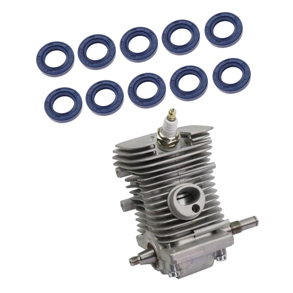 20Pcs Chainsaw Crank Oil Seal w/ Engine Motor Cylinder Crankshaft Fit
