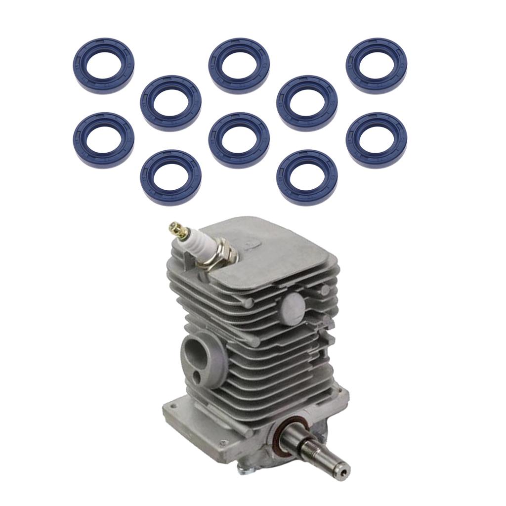 20Pcs Chainsaw Crank Oil Seal w/ Engine Motor Cylinder Crankshaft Fit