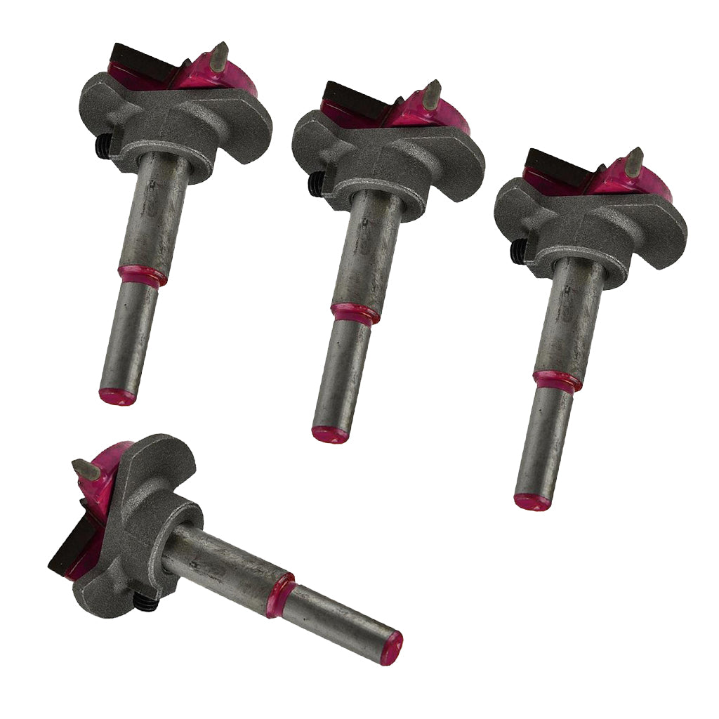 4x 35MM Carbide Tipped Hinge Cutter Special Design Boring Drill Wood Tool