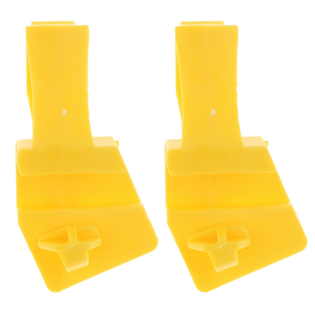 2Pcs Hood-Support Rod Retainer Clip 8A6Z16828B for Fiesta 2011-2018