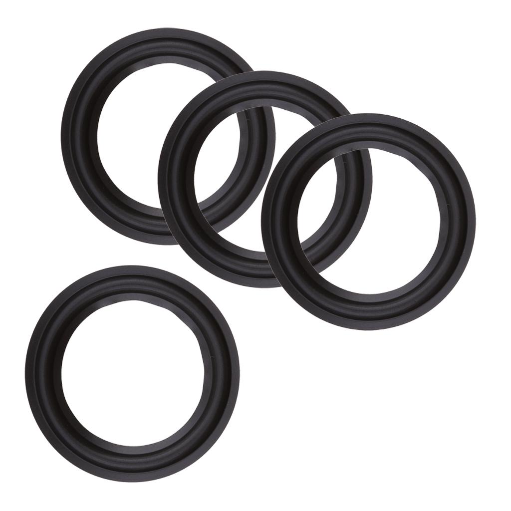 4x Audio Speaker Rubber Foam Speaker Edge Repair accessories 4 inch