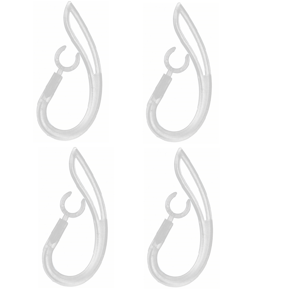 4X Silicone Earhook Ear Hook Loop Earloop Clip For Bluetooth Headset 8.0mm