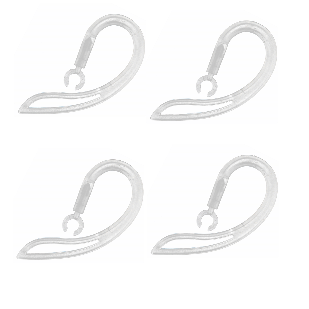 4X Silicone Earhook Ear Hook Loop Earloop Clip For Bluetooth Headset 5.0mm