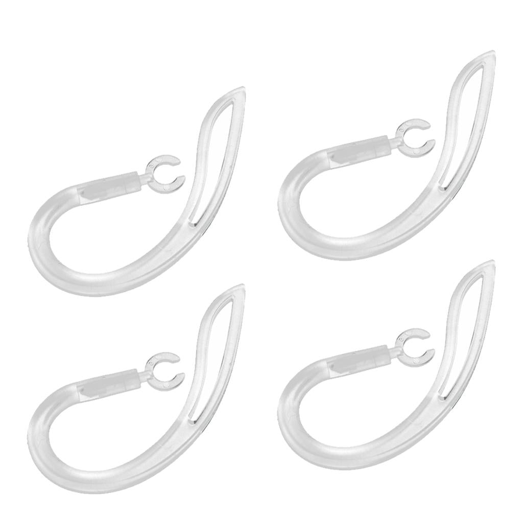 4X Silicone Earhook Ear Hook Loop Earloop Clip For Bluetooth Headset 5.0mm