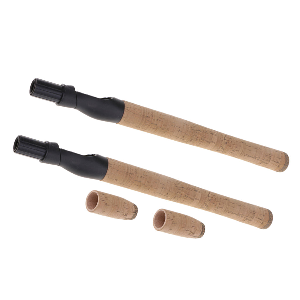 2 Set DIY Fishing Rod Building or Repair Composite Cork Handle and Reel Seat