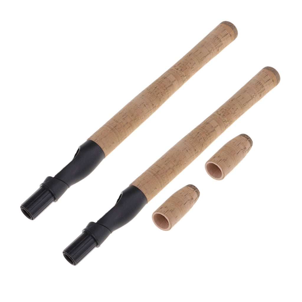 2 Set DIY Fishing Rod Building or Repair Composite Cork Handle and Reel Seat