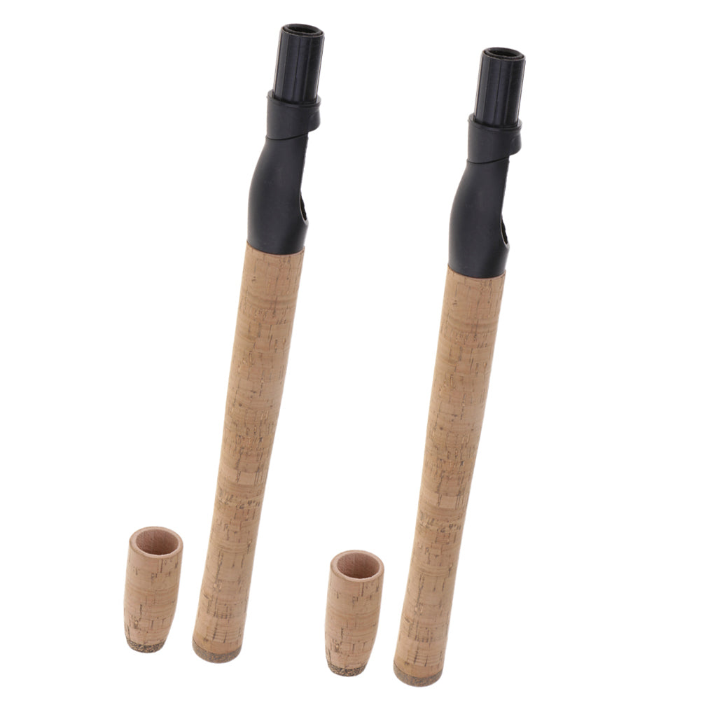 2 Set DIY Fishing Rod Building or Repair Composite Cork Handle and Reel Seat