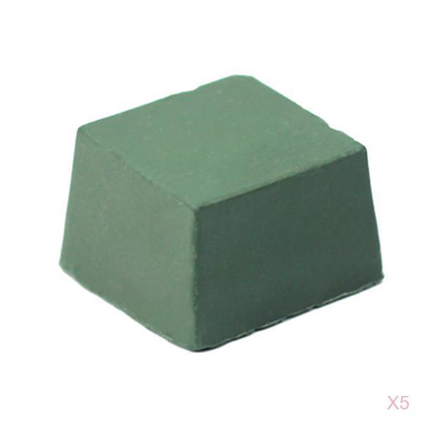 5 Pieces Green Metal Grinding Buffing Compound Polishing Paste 30g