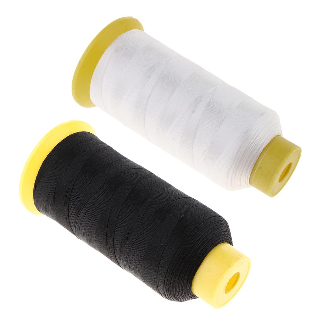 2pcs Strong 210D Bonded Nylon Sewing Thread for DIY Leather Craft 900m/each