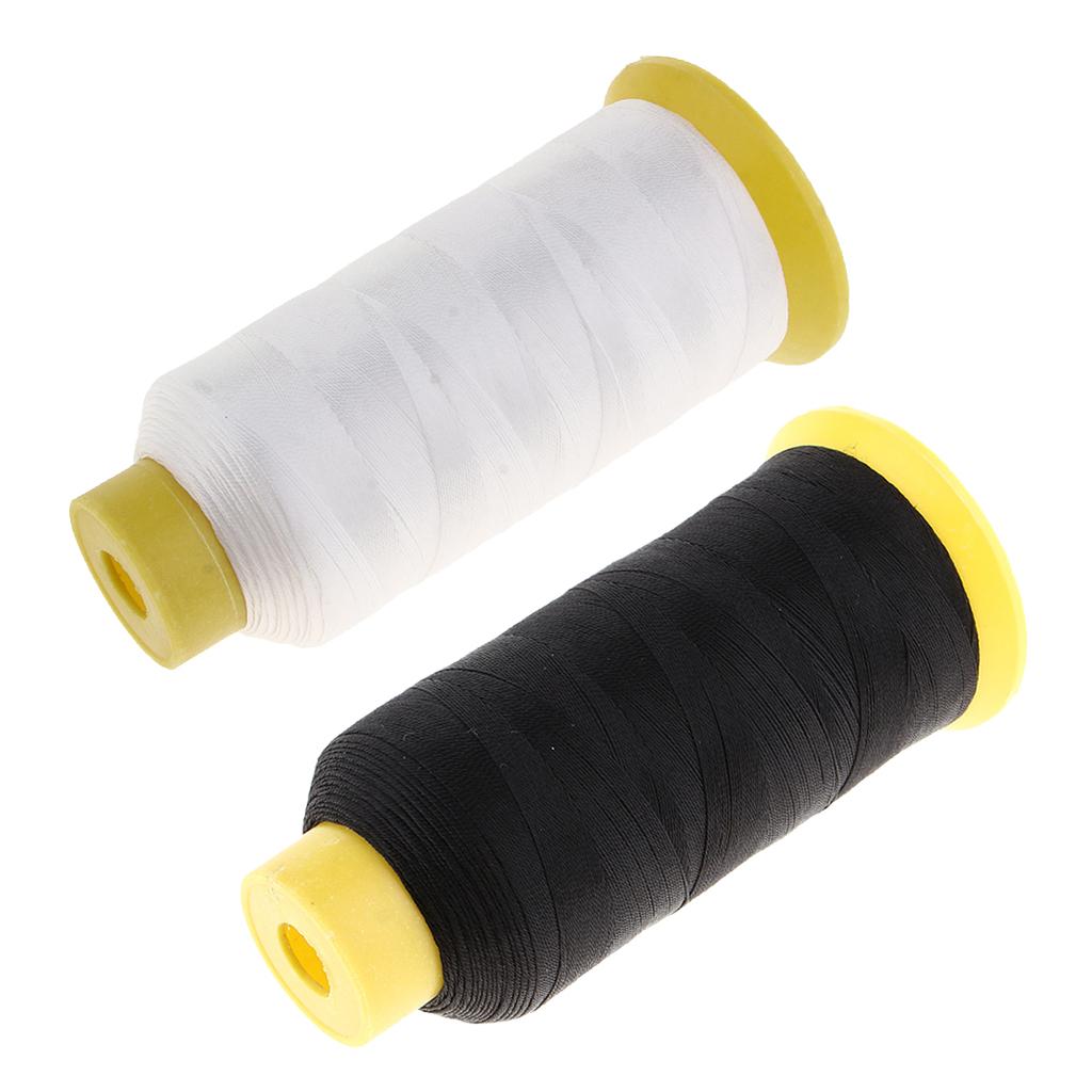2pcs Strong 210D Bonded Nylon Sewing Thread for DIY Leather Craft 900m/each