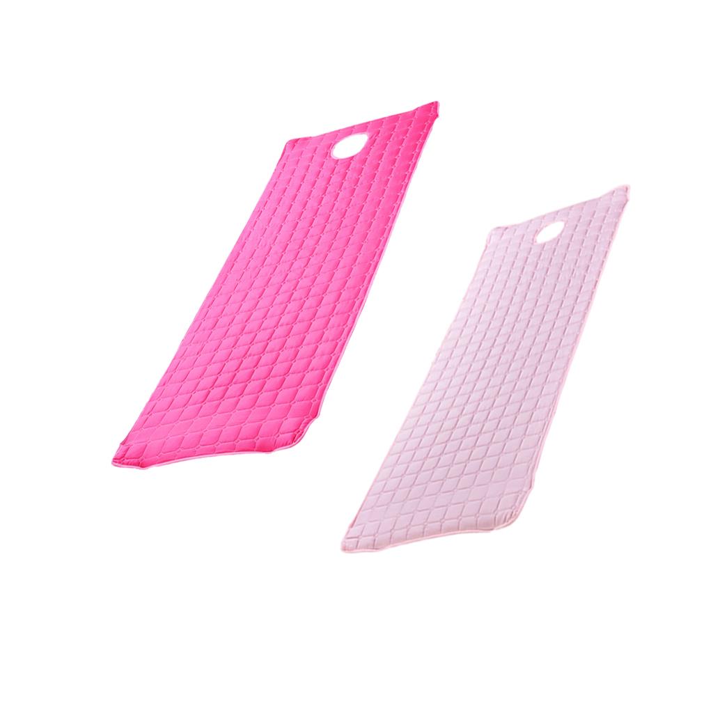 2pc Beauty Salon Massage Bed Mattress with Face Hole Rose Red+Pink