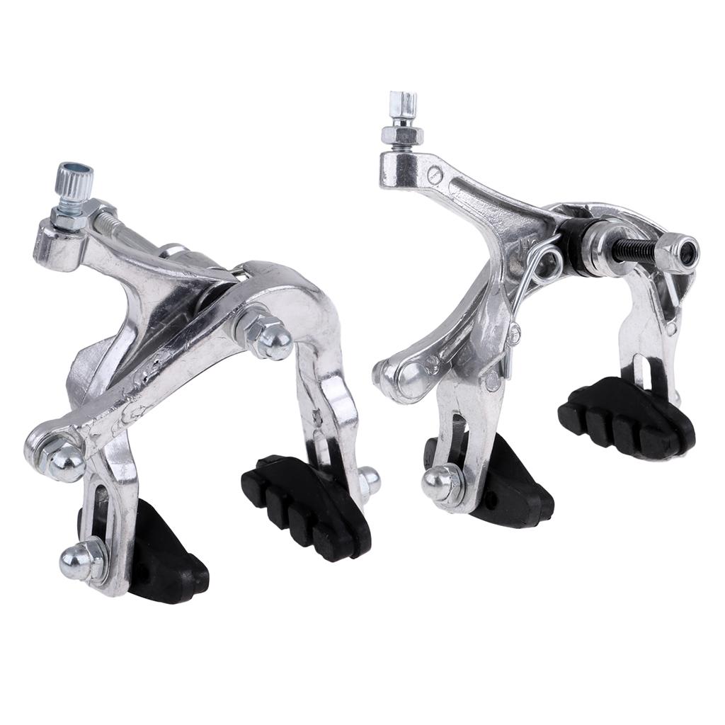 Bike Side Pull Brake Front Rear Long Arms Clamp Bicycle Lever Cable Housing
