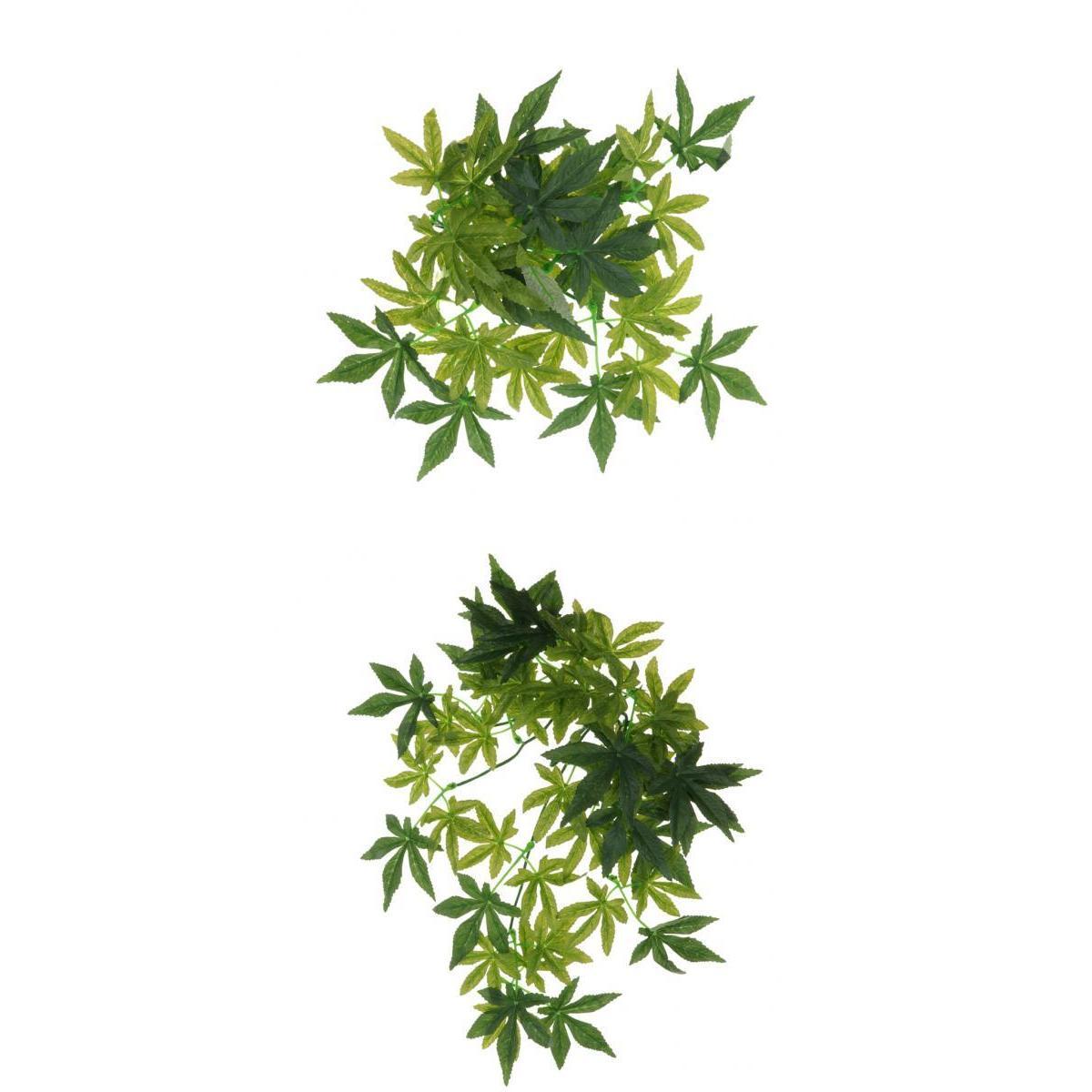 2Pcs Bendable Reptiles Vine Jungle Climber Vines Artificial Decor 30cm &40cm
