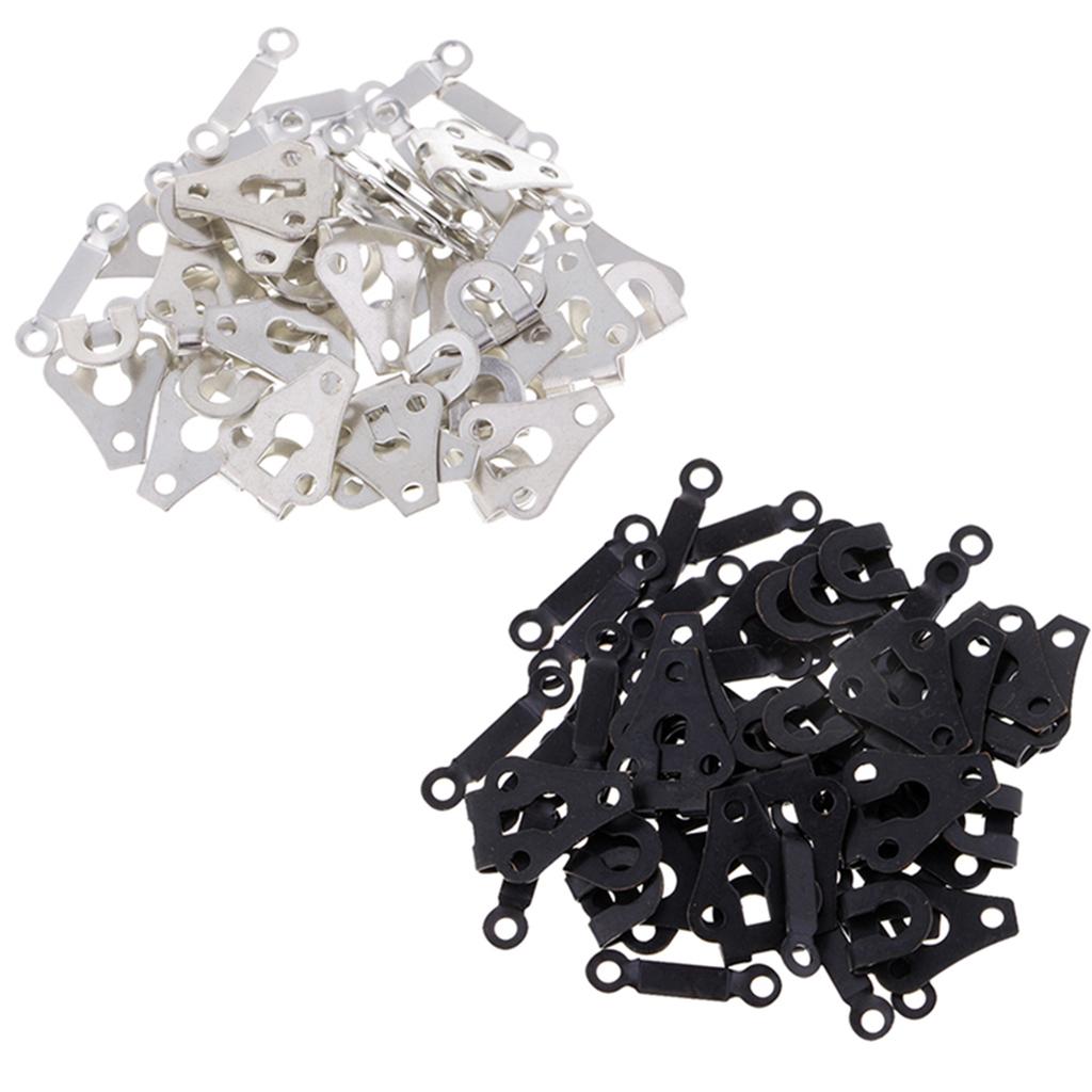 40 Sets Copper Hook and Eye Closures Fastener for Trouser Jeans Dress Pants