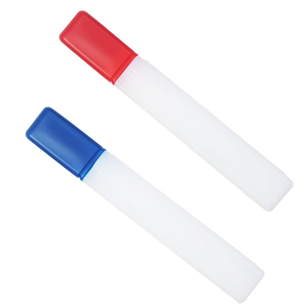 2pcs Plastic Knitting Needle Crochet Hook Tube Case Holder Storage Case