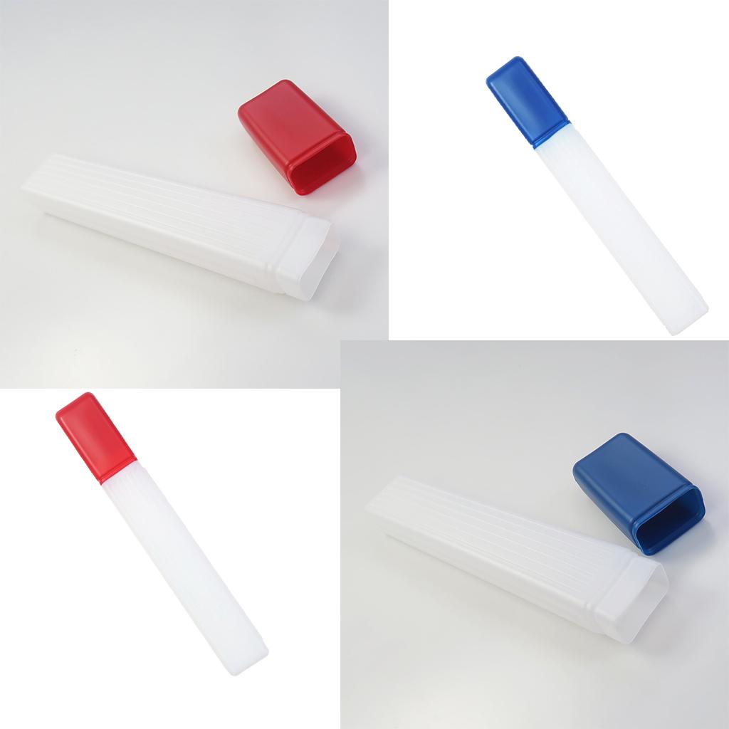 2pcs Plastic Knitting Needle Crochet Hook Tube Case Holder Storage Case
