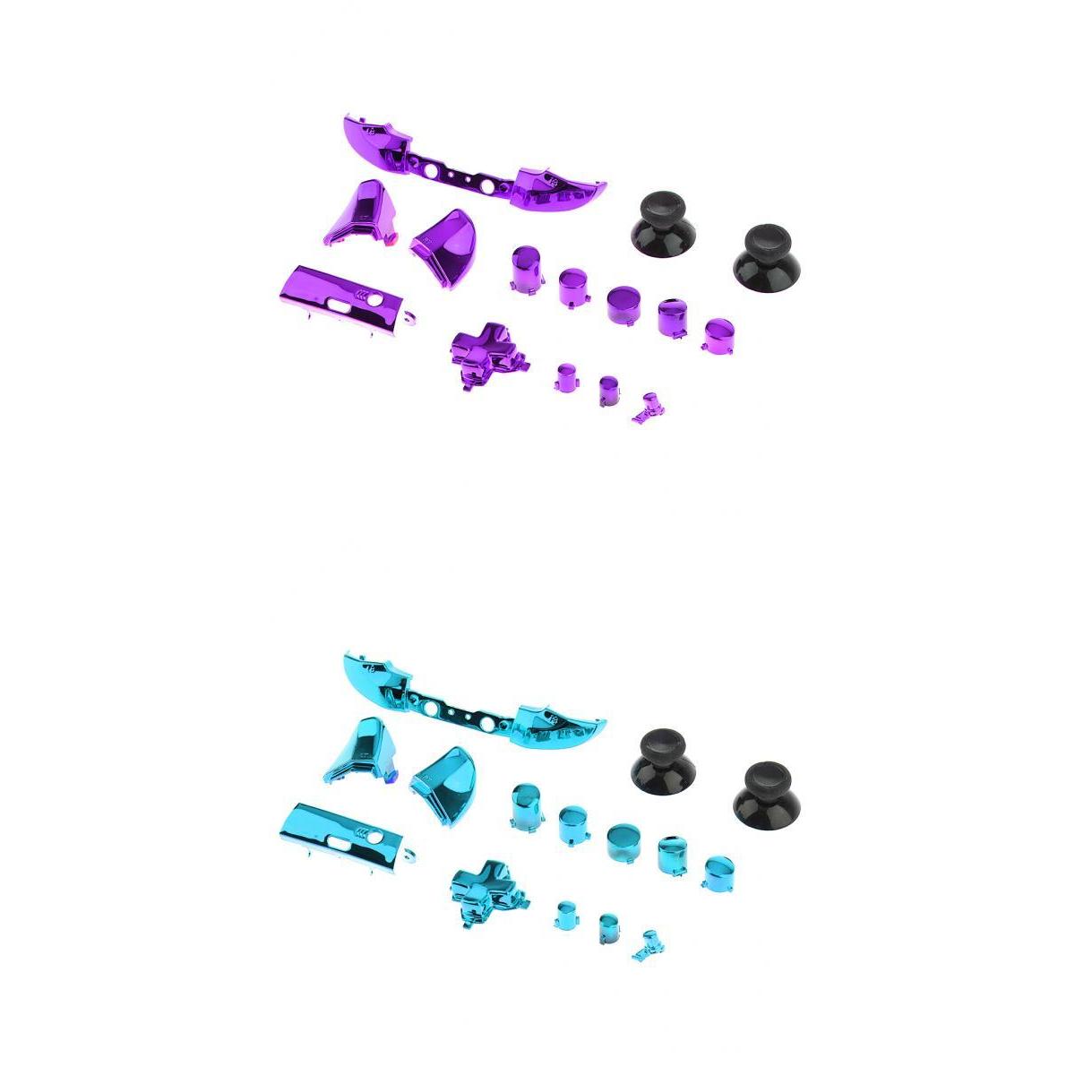 2Set Full Button Kit Bumper ABXY Dpad Replacement For One S Controllers