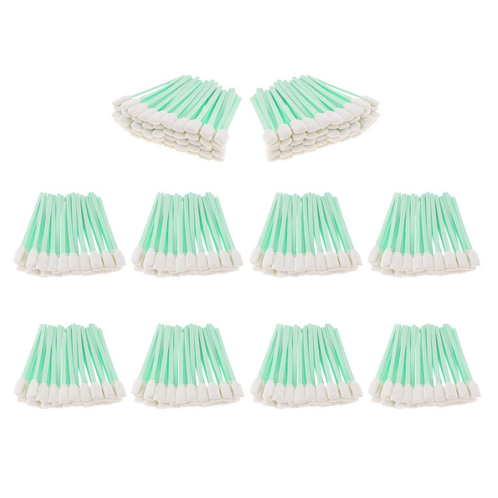 500 Pack Cleaning Swabs Foam Swabs Sticks For Roland Mimaki Mutoh Printer