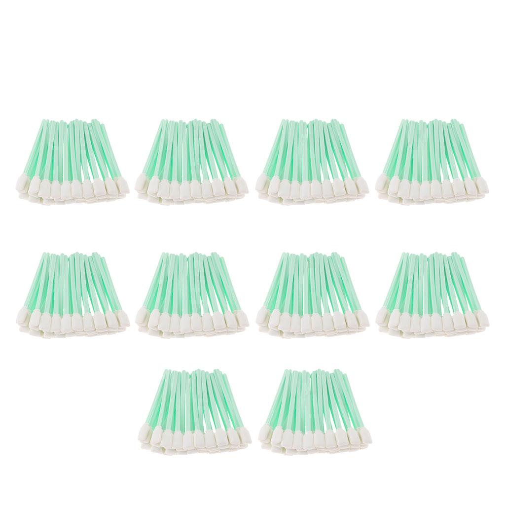 500 Pack Cleaning Swabs Foam Swabs Sticks For Roland Mimaki Mutoh Printer