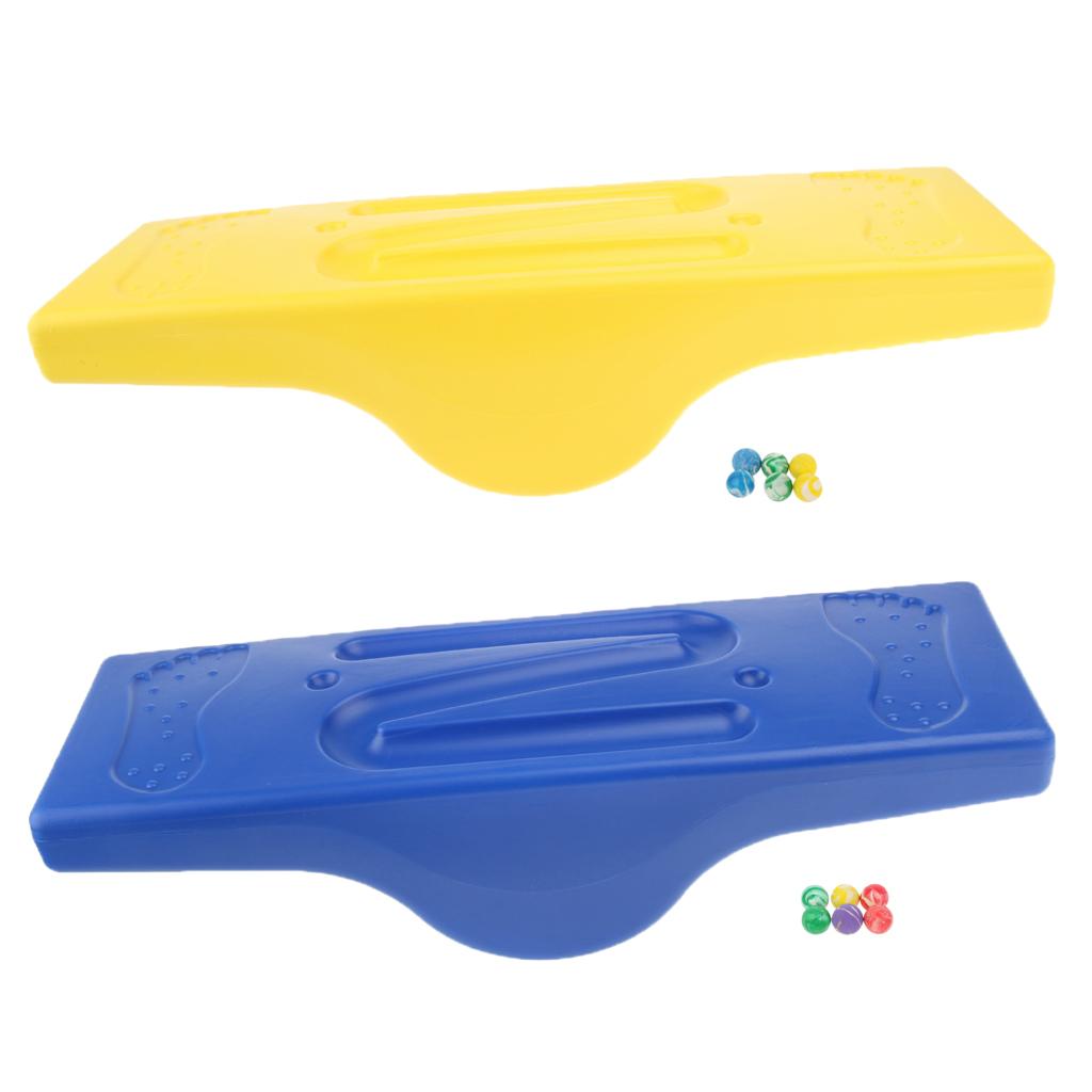2 Pieces Kids Balance Board Ball Maze Balance Trainer Active Toy Game