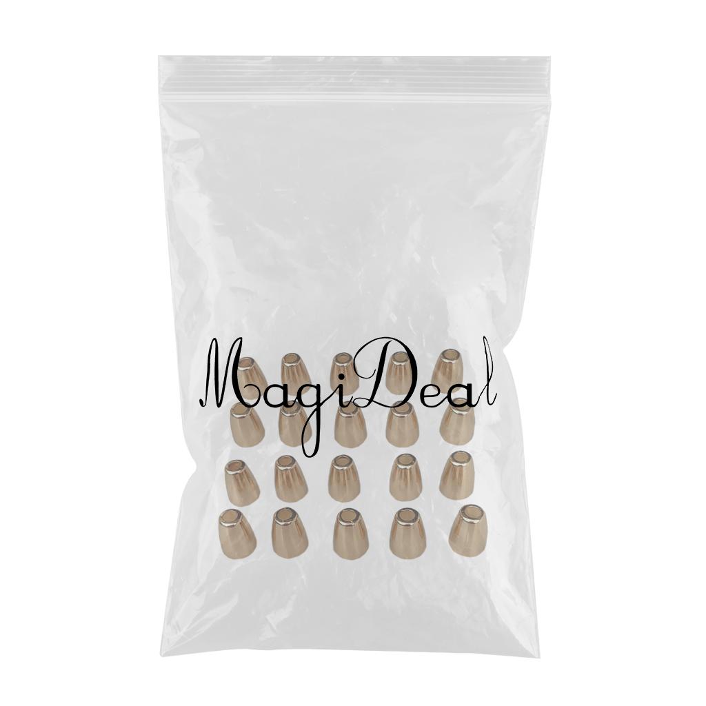 20pcs Bell Shape Backpack Tent Clothes Locks Cord End Cap String Stopper