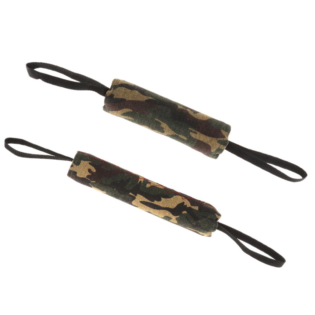 2 Pcs Dog Bite Tug Toy With 2 Handles - Best For Tug Of War & Workout L+S
