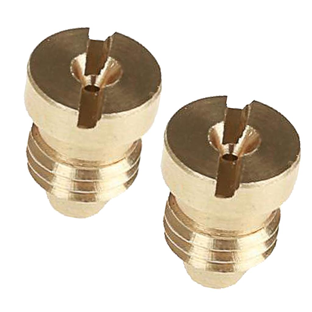 2pcs Brass Nozzle Tip for Professional Foam Nozzle Generator 1.25mm & 1.1mm