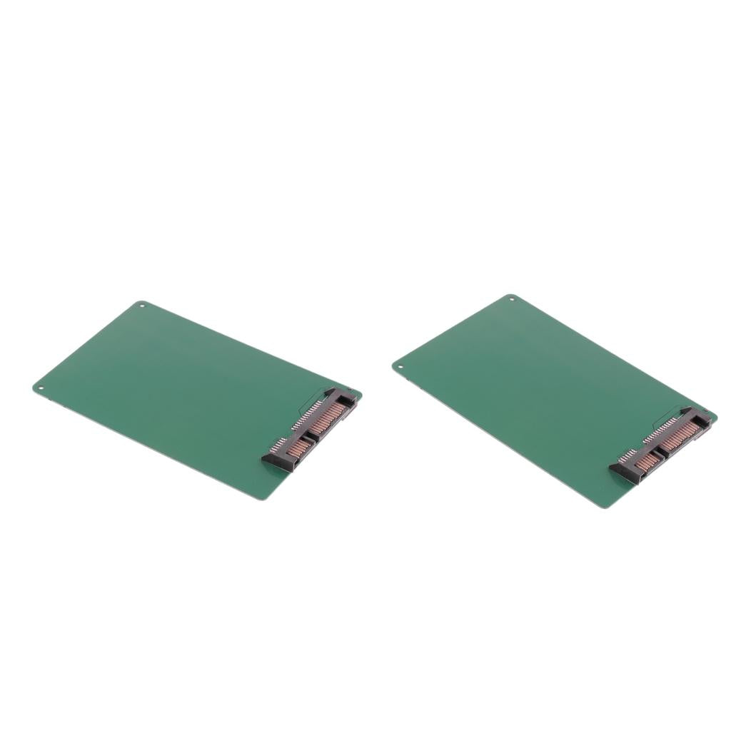 2Pieces SFF-8784 SATA Express Hard Disk to 2.5 Sata 3 HDD Adapter Card "