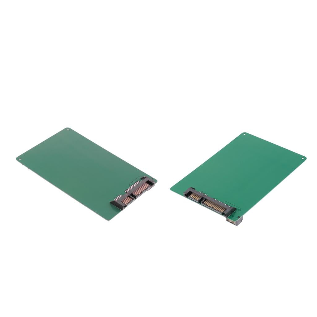 2Pieces SFF-8784 SATA Express Hard Disk to 2.5 Sata 3 HDD Adapter Card "