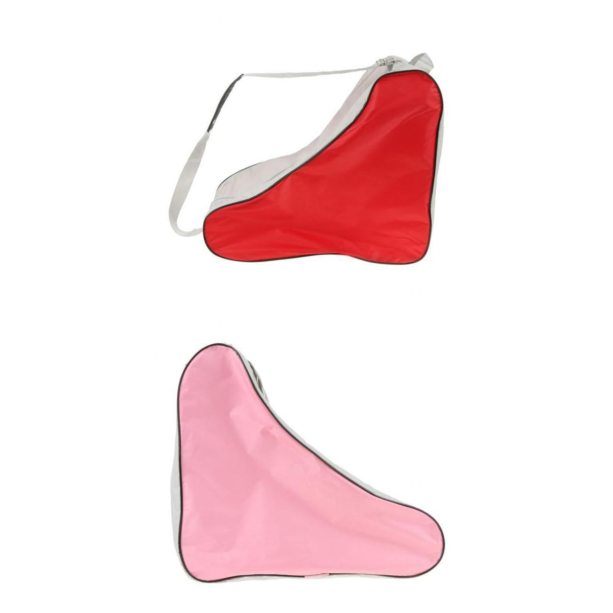 2pcs Roller Skates Storage Bag Inline Skates Skating Boots Carrier Backpack