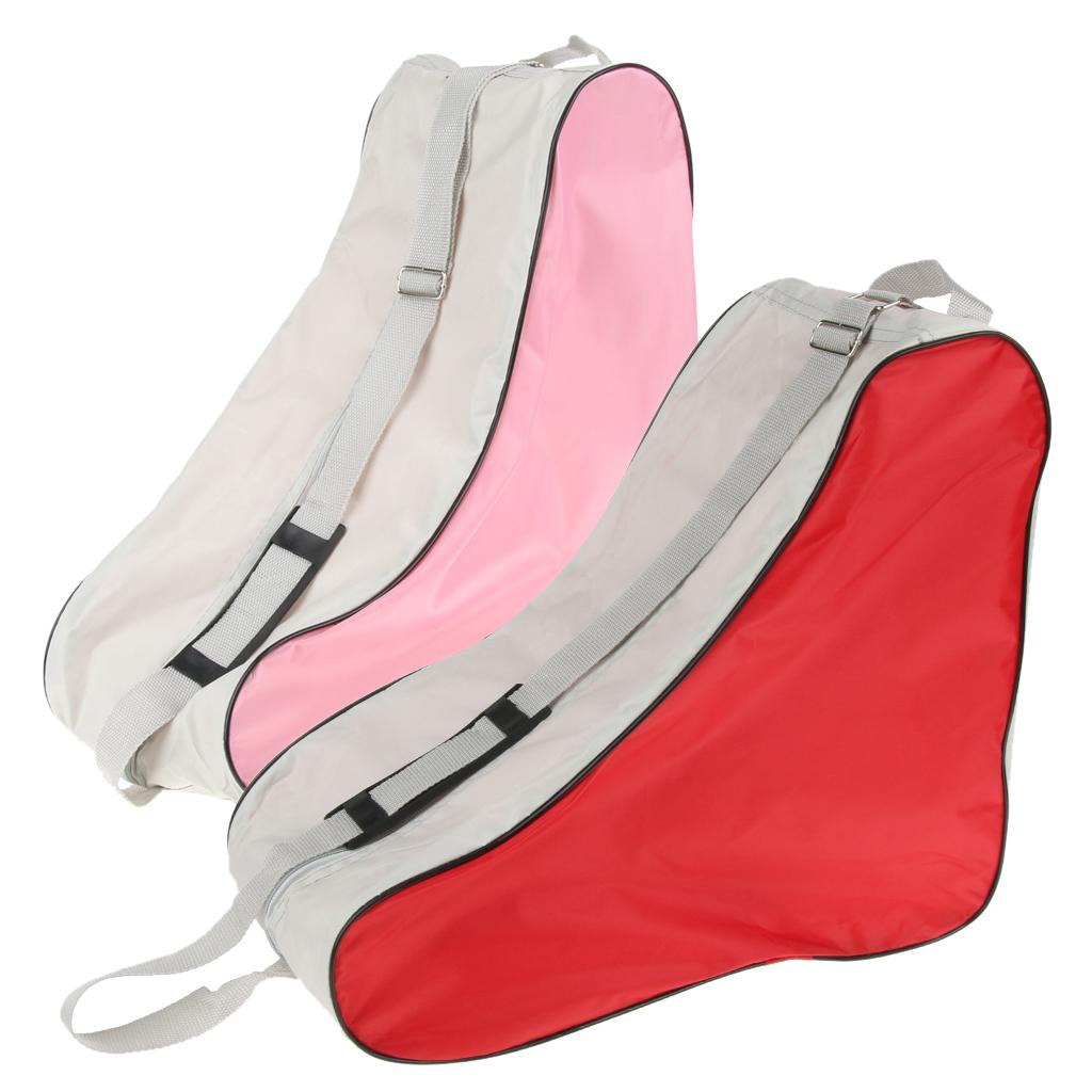 2pcs Roller Skates Storage Bag Inline Skates Skating Boots Carrier Backpack