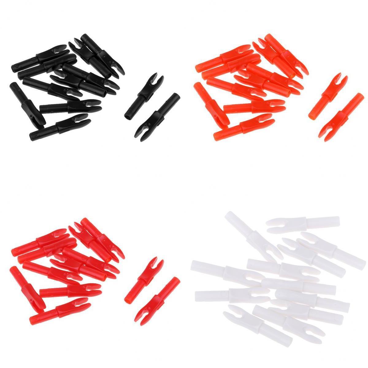 48 Pieces Plastic Archery Arrow Precision Nocks Set for ID 4.2mm Arrow Shaft
