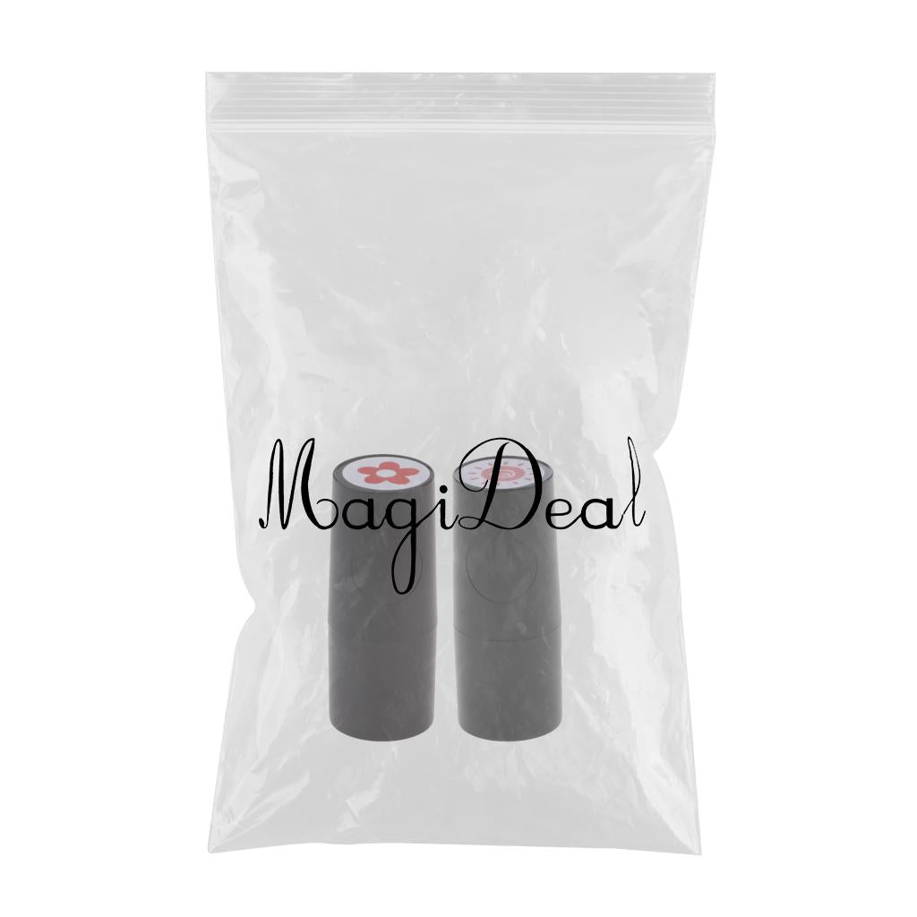 2Pcs Colorfast Golf Ball Stamper Marker Club Accessories Golfer Training Aid