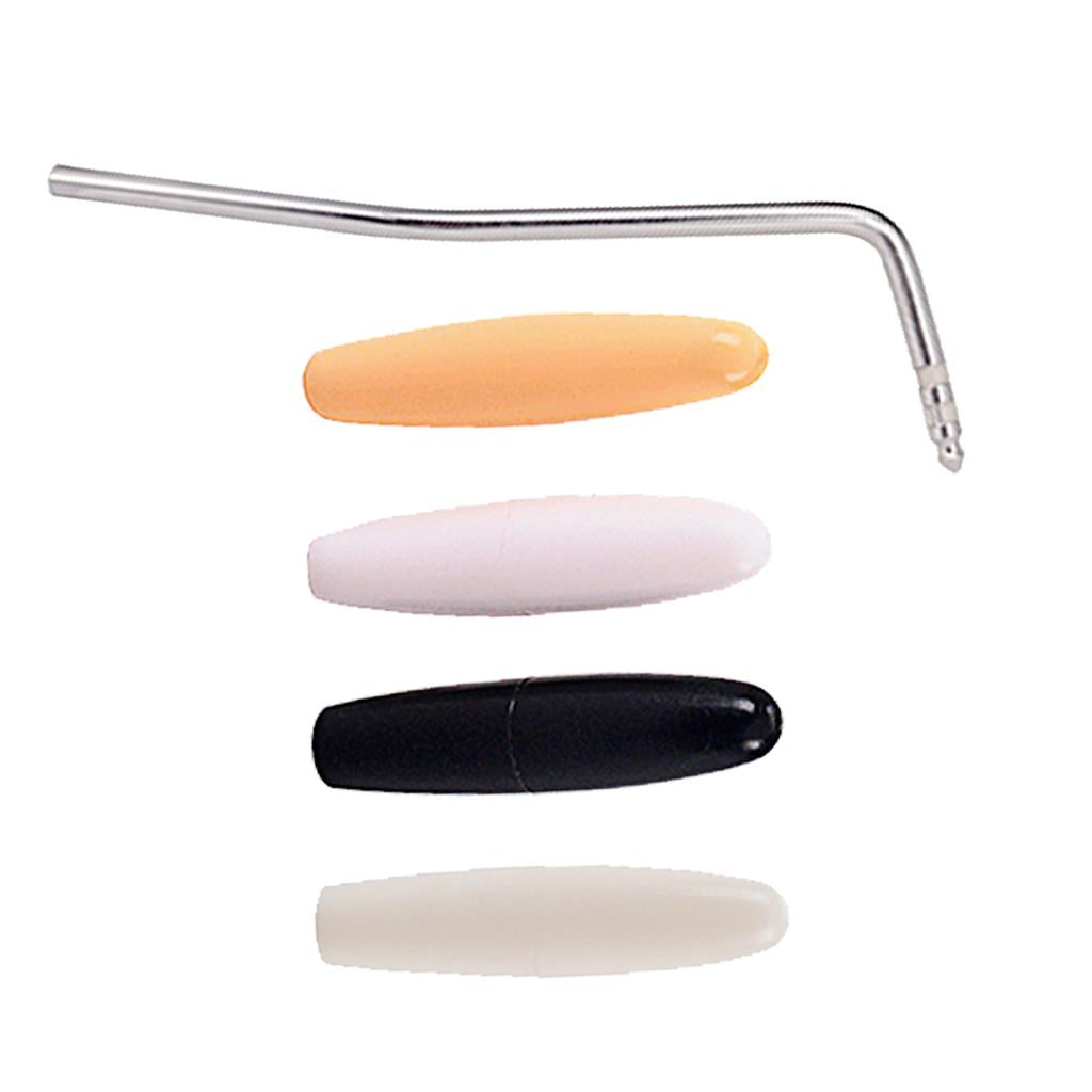 6mm Tremolo Arm Whammy Bar+3pcs Tremolo Arm Tips for Electric Guitar Parts