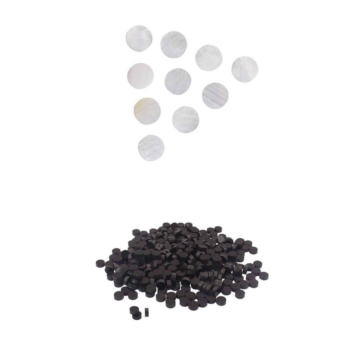 300pcs Fingerboard Fret Dots Inlay+10pcs Mother of Pearl Dots Inlay Markers